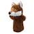 Marionnette Renard écologique ECO Puppet Buddies – Jeu d’imagination pour enfants Brown 2 - vertbaudet enfant 