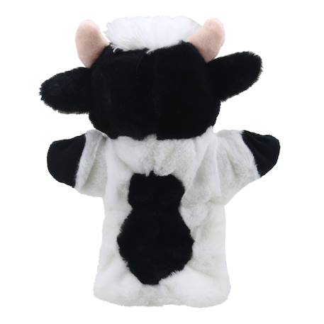 Marionnette Vache écologique ECO Puppet Buddies – Jeu d’imagination pour enfants Black;white 4 - vertbaudet enfant 