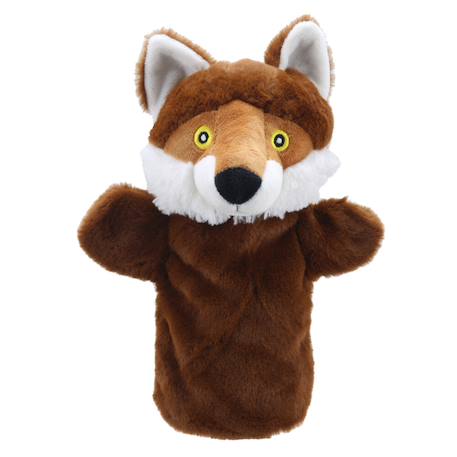 Marionnette Renard écologique ECO Puppet Buddies – Jeu d’imagination pour enfants Brown 1 - vertbaudet enfant 