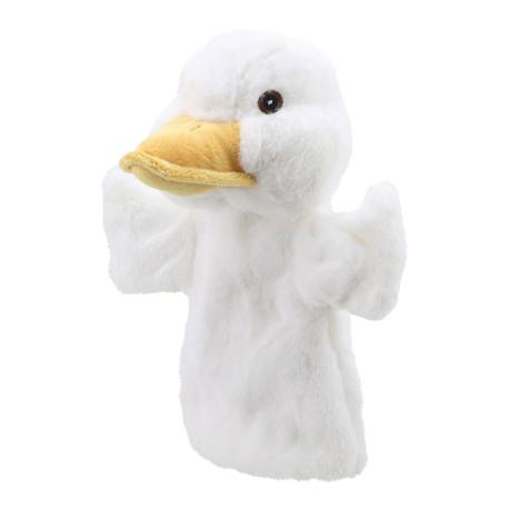 Marionnette Canard écologique ECO Puppet Buddies – Jeu d’imagination pour enfants White 2 - vertbaudet enfant 
