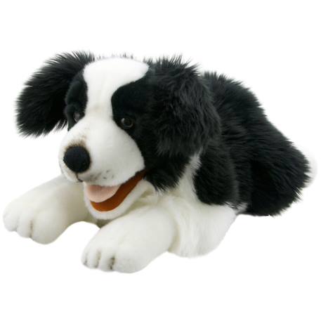 Marionnette Border Collie Playful Puppets – Jeu d’imagination pour enfants Black;white 1 - vertbaudet enfant 