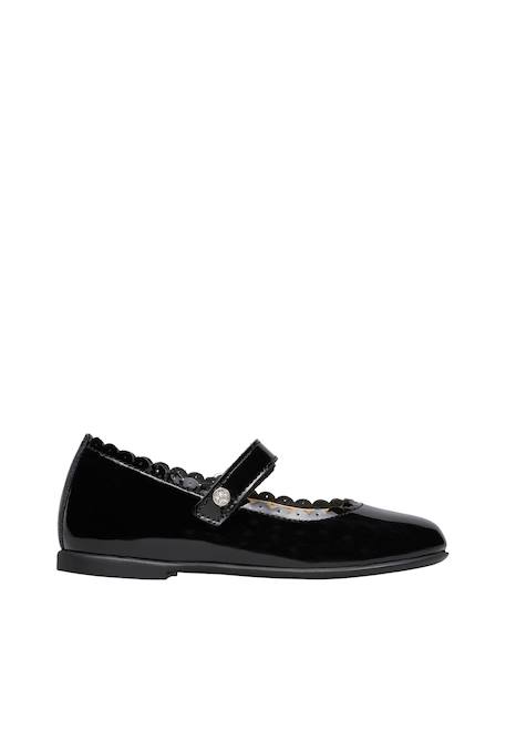 Ballerines en cuir verni jelki 2 Noir- 1 - vertbaudet enfant 