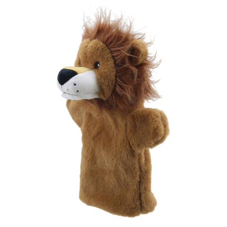 Marionnette Lion ECO Puppet Buddies – Jeu d’imagination pour enfants Brown 2 - vertbaudet enfant 