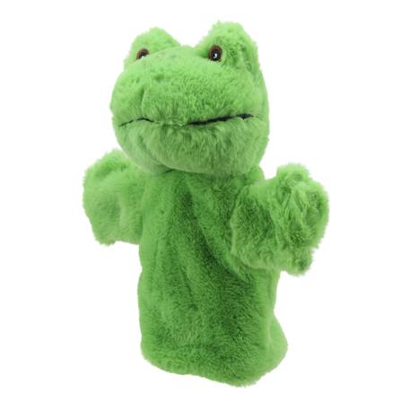 Marionnette Grenouille écologique ECO Puppet Buddies – Jeu d’imagination pour enfants Green 2 - vertbaudet enfant 