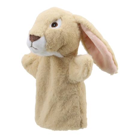 Marionnette Lapin écologique ECO Puppet Buddies – Jeu d’imagination pour enfants Brown 2 - vertbaudet enfant 