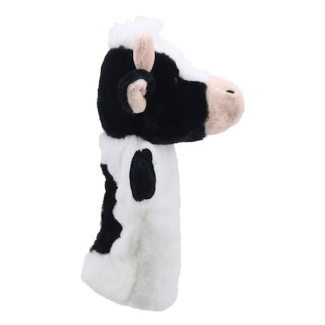 Marionnette Vache écologique ECO Puppet Buddies – Jeu d’imagination pour enfants Black;white 5 - vertbaudet enfant 