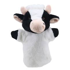 Jouet-Jeux d'imagination-Figurines, mini mondes, héros et animaux-Marionnette Vache écologique ECO Puppet Buddies – Jeu d’imagination pour enfants