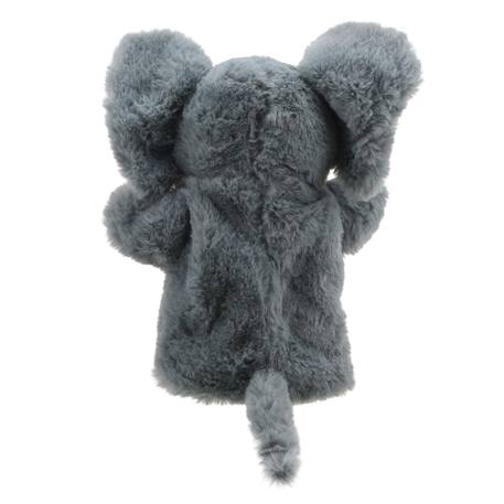 Marionnette Éléphant écologique ECO Puppet Buddies – Jeu d’imagination pour enfants Grey 4 - vertbaudet enfant 