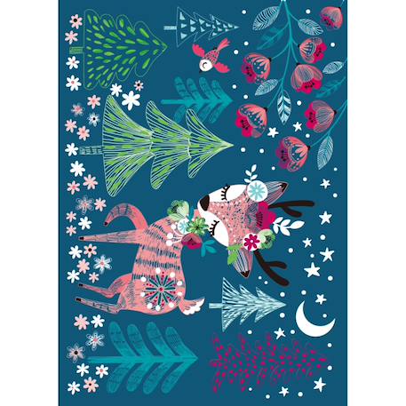Scratch art book A4 - jardin secret Multicolor 5 - vertbaudet enfant 