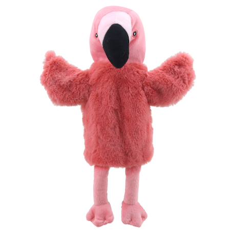Marionnette Flamant Rose écologique ECO Puppet Buddies – Jeu d’imagination pour enfants Pink 1 - vertbaudet enfant 