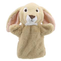 Jouet-Jeux d'imagination-Marionnette Lapin écologique ECO Puppet Buddies – Jeu d’imagination pour enfants