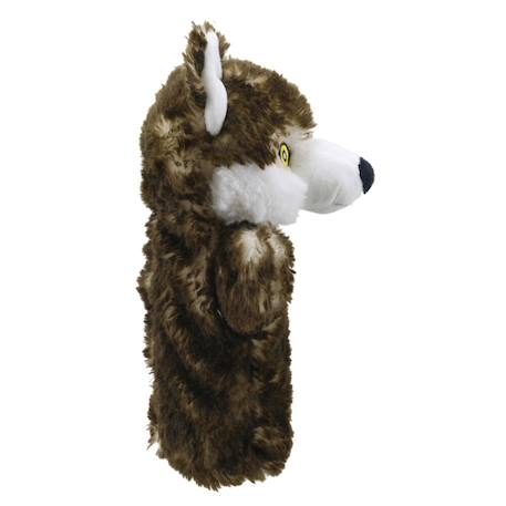 Marionnette Loup écologique ECO Puppet Buddies – Jeu d’imagination pour enfants Grey 5 - vertbaudet enfant 