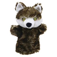 Jouet-Jeux d'imagination-Marionnette Loup écologique ECO Puppet Buddies – Jeu d’imagination pour enfants