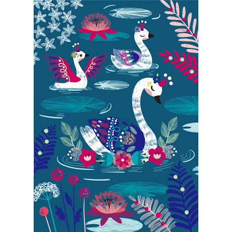 Scratch art book A4 - jardin secret Multicolor 4 - vertbaudet enfant 