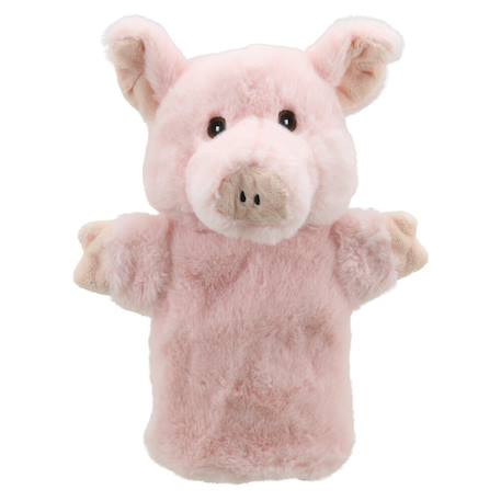 Marionnette Cochon écologique ECO Puppet Buddies – Jeu d’imagination pour enfants Pink 1 - vertbaudet enfant 