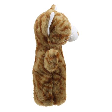 Marionnette Chat ECO Puppet Buddies – Jeu d’imagination pour enfants Brown 5 - vertbaudet enfant 