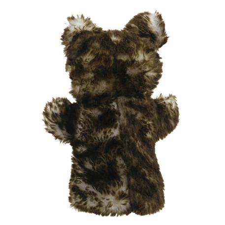 Marionnette Loup écologique ECO Puppet Buddies – Jeu d’imagination pour enfants Grey 4 - vertbaudet enfant 