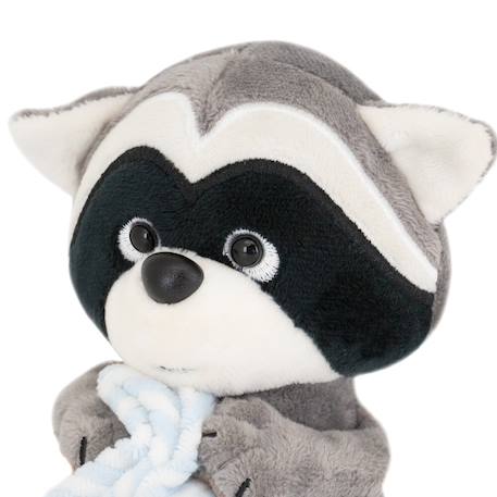 Peluche Raton Laveur avec serviette – Life Collection Grey 4 - vertbaudet enfant 