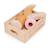 Panier de boulangerie en bois – Jeu de dînette pour enfants Multicolor 1 - vertbaudet enfant 