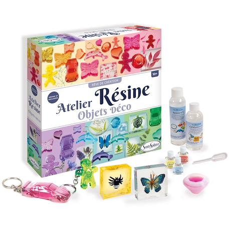 Atelier résine objets déco Blanc 2 - vertbaudet enfant 