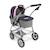 La poussette combinée 3 en 1 emotion 'all in' pour poupons Multicolore+Noir et rose+Rose+Rose et bleu+Rose et gris+Rose fuschia+Violet+Violet étoiles 3 - vertbaudet enfant 