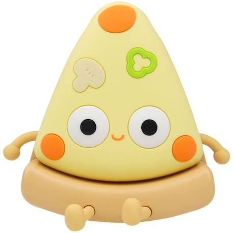 Veilleuse pizza rechargeable Jaune, orange, vert 1 - vertbaudet enfant 