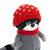 Peluche Raton laveur avec bonnet rouge – Life Collection Grey 4 - vertbaudet enfant 