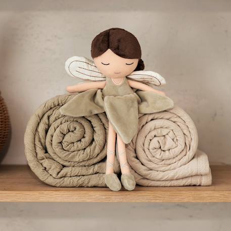 Poupée souple fairy mae (32 cm) Beige, vert, blanc+Jaune, beige, marron 6 - vertbaudet enfant 