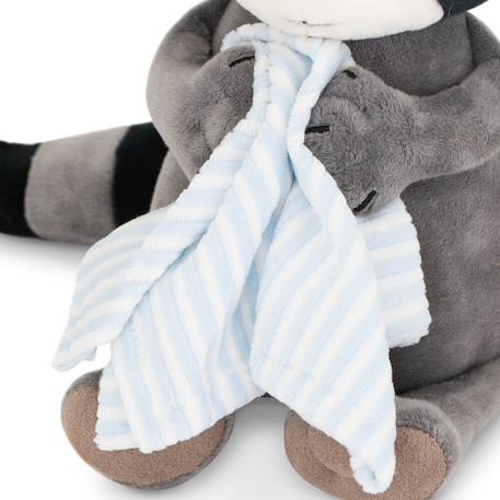 Peluche Raton laveur avec serviette 20cm – Life Collection Grey 5 - vertbaudet enfant 