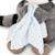 Peluche Raton laveur avec serviette 20cm – Life Collection Grey 5 - vertbaudet enfant 