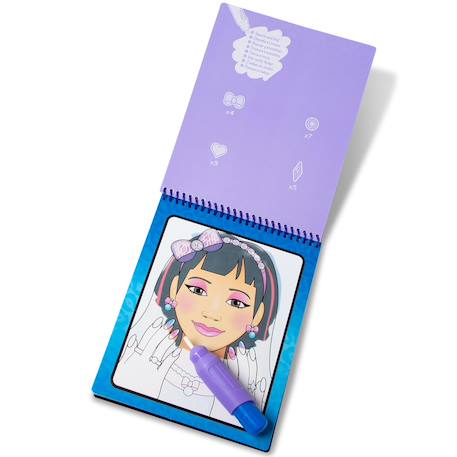 Water wow! Maquillage et manucure Rose 2 - vertbaudet enfant 