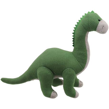 Peluche Brontosaure tricotée – Grand modèle Green 3 - vertbaudet enfant 