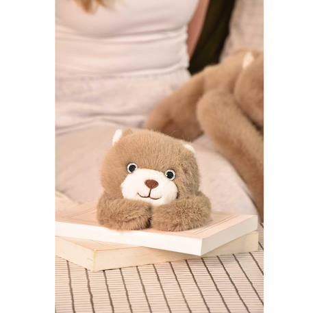 Peluche magnétique 30 cm Beige+Gris+Marron+Noir+Orange+Vert 14 - vertbaudet enfant 