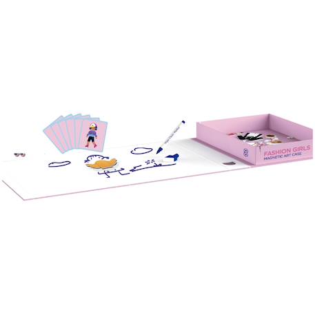 Mallette magnétique éducative – Jeu de puzzle créatif pour enfants Multicolor 2 - vertbaudet enfant 