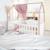Chambre bébé évolutive 2 pièces avec soft-close cabane Blanc - chêne 6 - vertbaudet enfant 