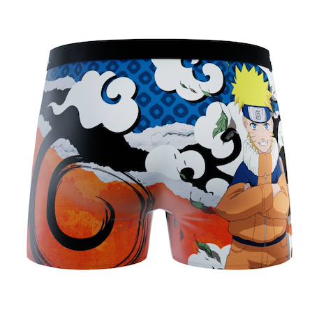 Lot de 2 boxers  naruto classic naruto Bleu/orange/noir/blanc 6 - vertbaudet enfant 