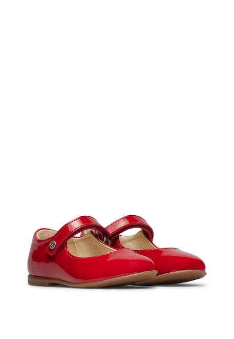 Ballerines en vernis darling Beige-+Bordeaux+Noir-+Rouge 17 - vertbaudet enfant 