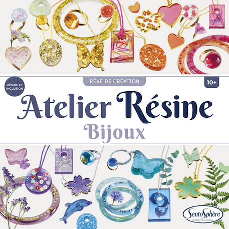 Atelier résine bijoux Blanc 3 - vertbaudet enfant 
