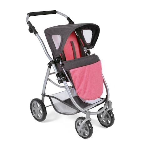 La poussette combinée 3 en 1 emotion 'all in' pour poupons Multicolore+Noir et rose+Rose+Rose et bleu+Rose et gris+Rose fuschia+Violet+Violet étoiles 25 - vertbaudet enfant 