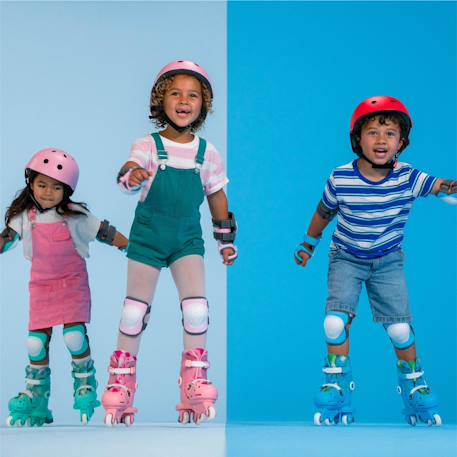 Rollers rose d'apprentissage - twista skates Rose 5 - vertbaudet enfant 