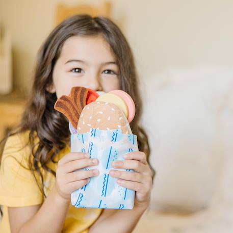Comptoir à sandwichs en bois Beige 4 - vertbaudet enfant 
