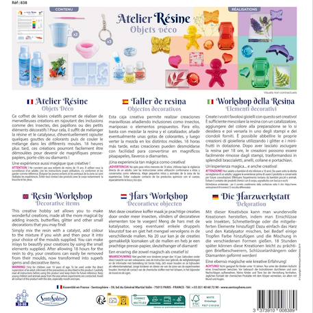 Atelier résine objets déco Blanc 4 - vertbaudet enfant 