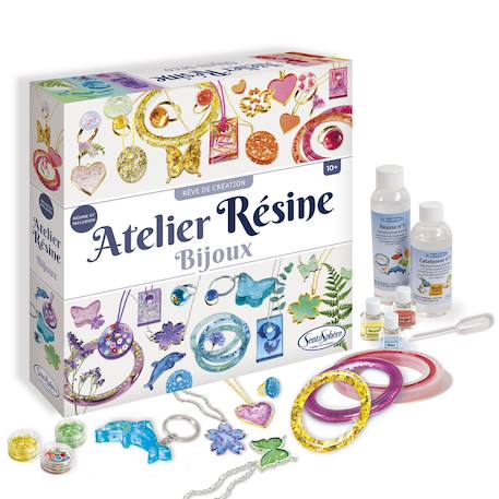 Atelier résine bijoux Blanc 2 - vertbaudet enfant 