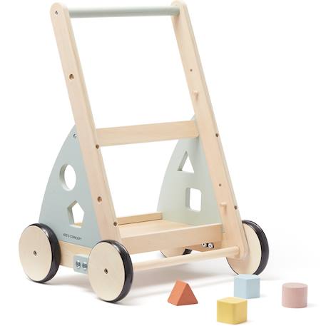 Chariot multi-activités edvin Bleu, orange, jaune 2 - vertbaudet enfant 