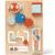 Chariot multi-activités edvin Bleu, orange, jaune 3 - vertbaudet enfant 