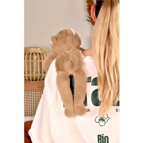 Peluche magnétique 30 cm Beige+Gris+Marron+Noir+Orange+Vert 13 - vertbaudet enfant 