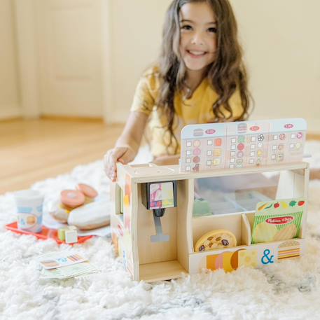 Comptoir à sandwichs en bois Beige 3 - vertbaudet enfant 
