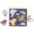 Puzzle dès 12 mois Bleu, marron, vert 3 - vertbaudet enfant 