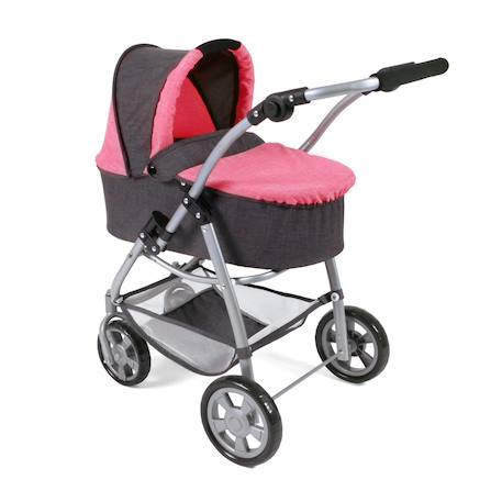 La poussette combinée 3 en 1 emotion 'all in' pour poupons Multicolore+Noir et rose+Rose+Rose et bleu+Rose et gris+Rose fuschia+Violet+Violet étoiles 27 - vertbaudet enfant 
