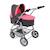La poussette combinée 3 en 1 emotion 'all in' pour poupons Multicolore+Noir et rose+Rose+Rose et bleu+Rose et gris+Rose fuschia+Violet+Violet étoiles 27 - vertbaudet enfant 